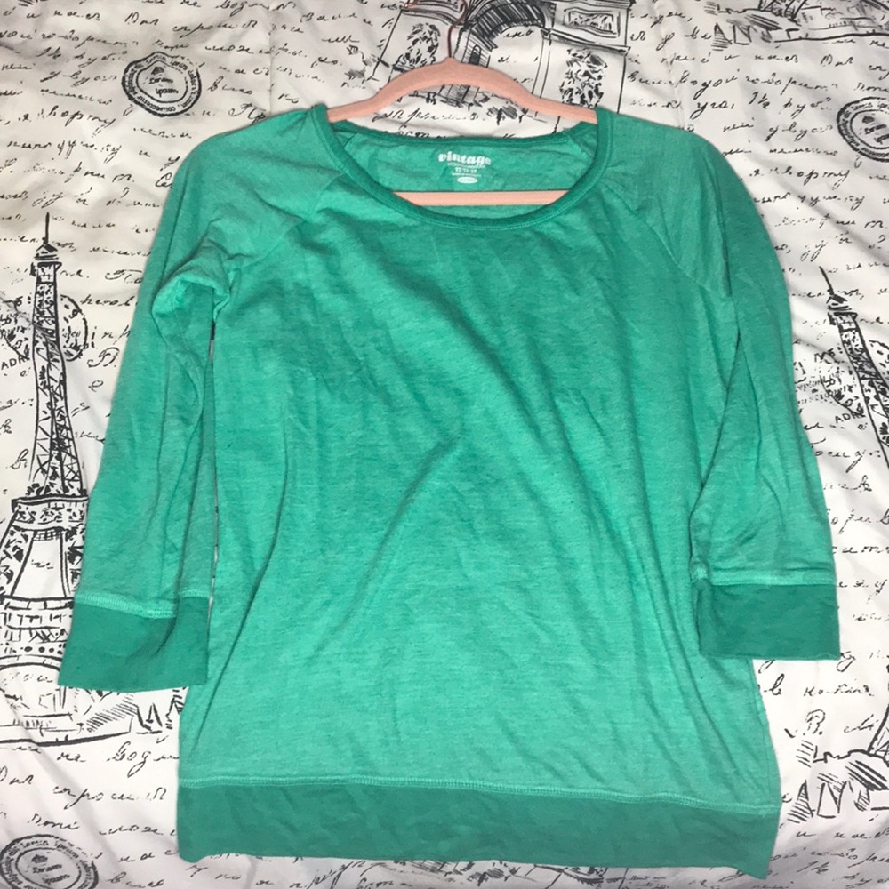 Green XS long sleeve shirt